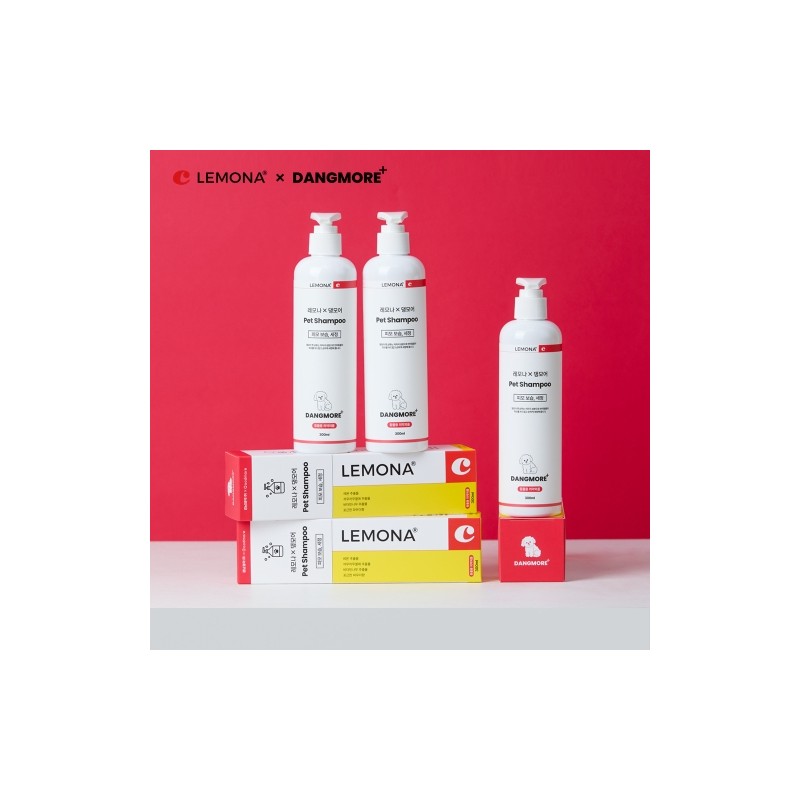 Lemona X Dangmore Pet Shampoo 300ml / 레모나X댕모어 펫 샴푸
