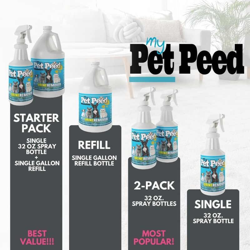 My Pet Peed - Pet Stain & Odor Remover (One