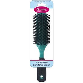 Annie Rubberized Soft Grip Brush #2018 Green