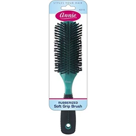 Annie Rubberized Soft Grip Brush #2018 Green