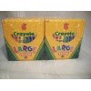 CRAYOLA LARGE CRAYONS, 12 EA BXS, 8 CRAYONS PER BOX, 