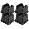 shouwuhho Bed Risers 2 inch, Furniture Risers Elevation in Heights