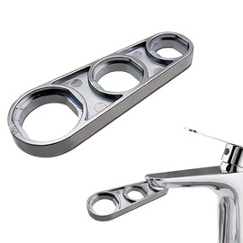 Efficient Water Flow Adjusting Tool, Faucet Aerator Wrench, Faucet Aerator, Multi-Use Faucet Aerator Key Wrench Tool Faucet-Filter Replacement Parts for Kitchen Sink Bathroom Shower