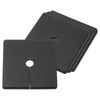 sourcing map 4Pcs ABS Plastics Square Shaped Escutcheon Plate, Wall