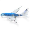 QIYUMOKE 1/300 ANA A380 Blue Turtle Design Metal Die Cast