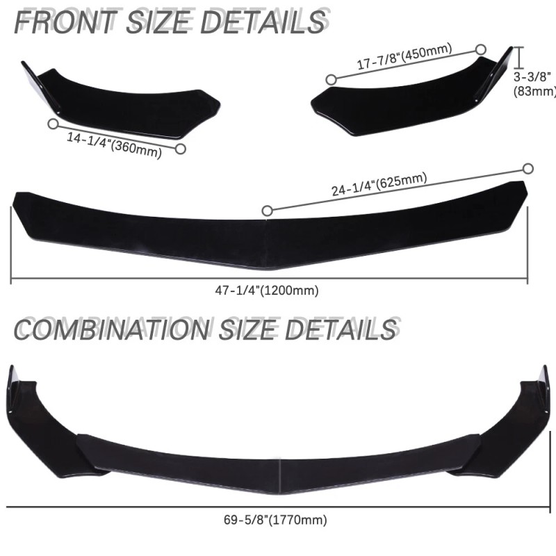 KEEPDSGN For Dodge Challenger R/T SRT SXT SE SRT8 Front