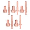 10Pcs Nozzle Electrode Kit Brass 64006510 Electrode 64006514 Nozzle Tip