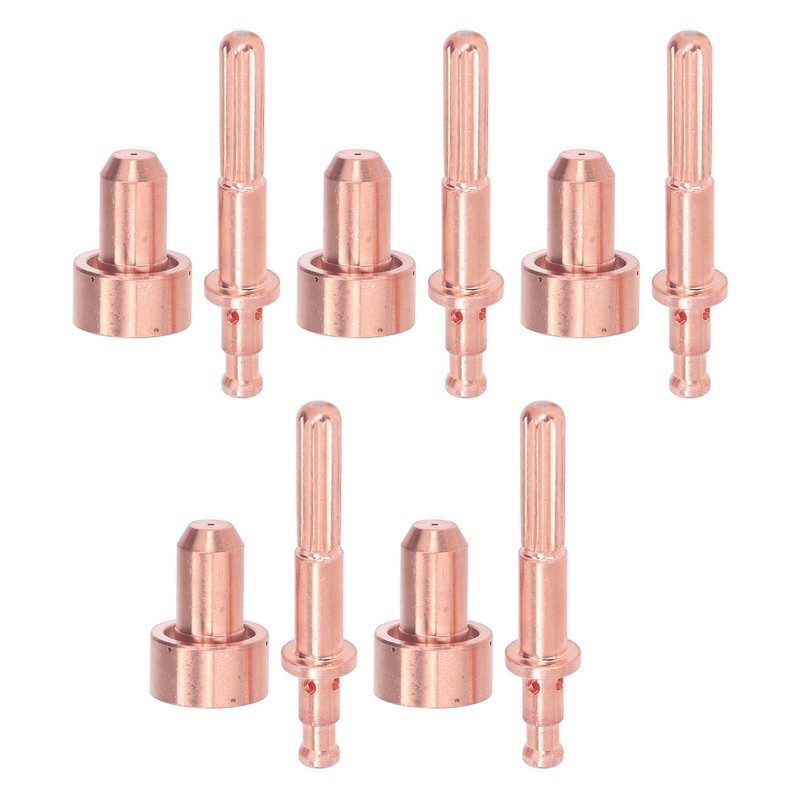 10Pcs Nozzle Electrode Kit Brass 64006510 Electrode 64006514 Nozzle Tip