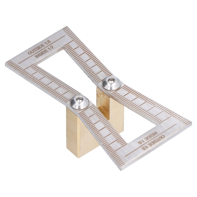 Dovetail Marker Woodworking Dovetail Scribing Gauge Measuring Tool with 1:5/1:6/1:7/1:8