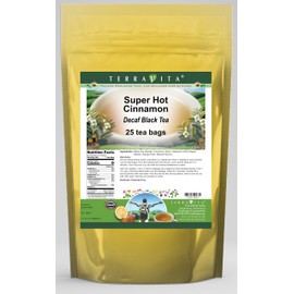 Super Hot Cinnamon Decaf Black Tea (25 tea bags, ZIN: 544848)