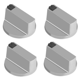 6 mm Gas Stove Knobs Universal, Drehknopf 6mm Hotpoint Four Bouton Zinc Alloy Kitchen Stove Knob Locks Oven Switch Cooking Surface Control