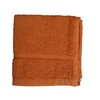 Vissage Cotton Terry Face Towel, Orange, Pack of 4