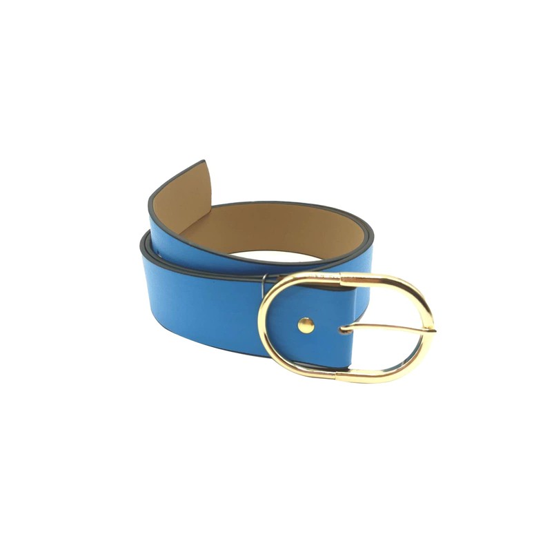 Bonateks Women's DEAYMBELT100093 Belt, Blue, S, blue