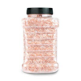 Good Tierra Himalayan Pink Salt in Jar - Coarse, 2.5 lb (6 Pack of Salt Bulk) - Ideal for Bath Salt, Table Salt Grinders, and Spice Jars