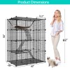 SEGAWE Large Cat Cage with Hammock Indoor DIY Indoor Catio