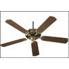 Quorum  Capri Antique Brass 42in ceiling fan