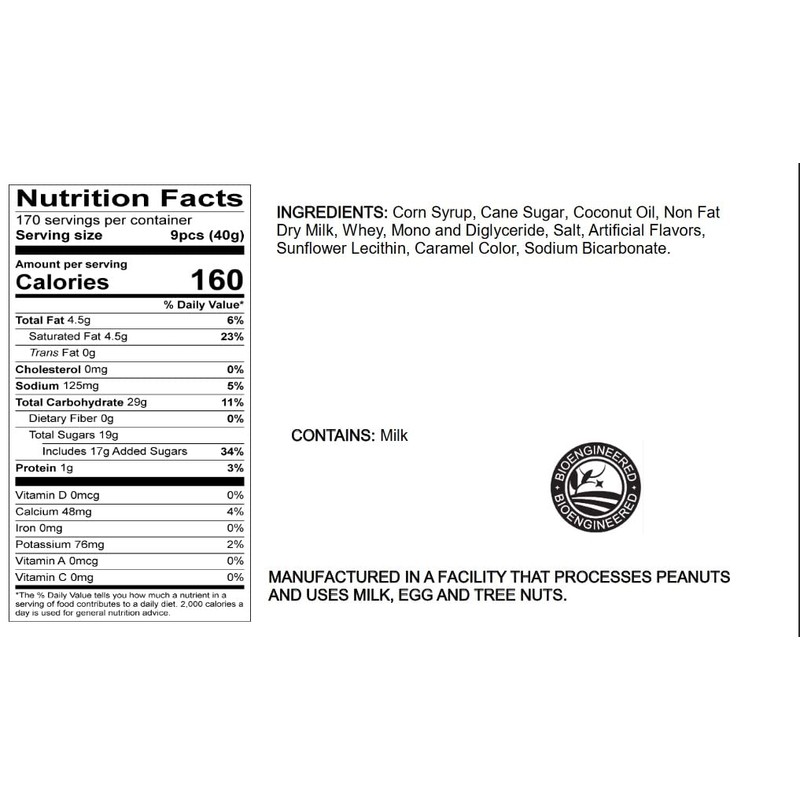 Slo Pokes Bite Size Caramel Candy (1LB)