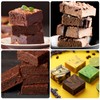 Silikon Backform für Brownies und Schokolade, 9 Würfel, 23x23x3 cm,