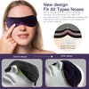 Lemagalu Heated Eye Mask for Dry Eyes,Warm Eye Compress Mask