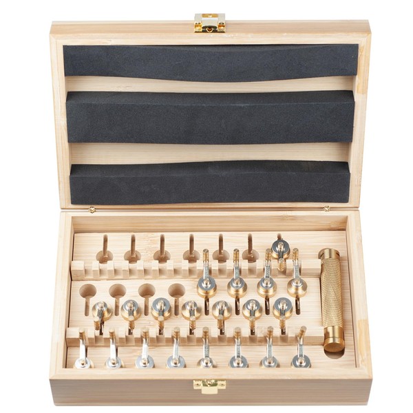 Drphiru Watch Mainspring Winder Set Watch Winding Tool Kit Wristwatch