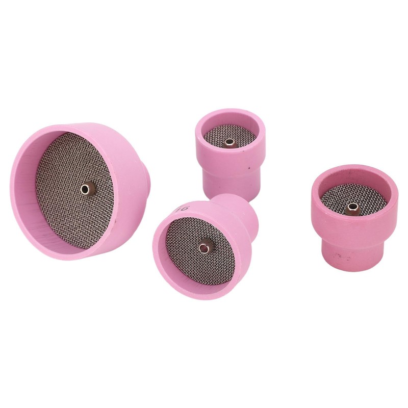 Ceramic Cup Set for Welding Equipment Includes Cups 12 14