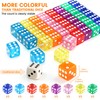 GWHOLE Dice Dice 6 Sides 40pcs 16mm trpg Dice Right
