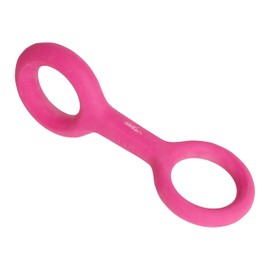 Ubbi Pet x Karim Rashid Collaboration, Tuggle Dog Toy, Durable Rubber with Ergonomic Grip, for Medium to Large Dog Breeds, Pink