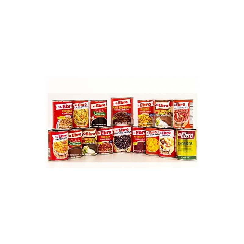 Ebro Foods El Cuban Style Black Beans. 12/15oz Case