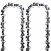 Opuladuo 2PC 8 Inch Pole Saw Chain for BAUER 19111C-B