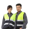 2 Pack Safety Vest, Unisex Standard Size Mesh High Vis