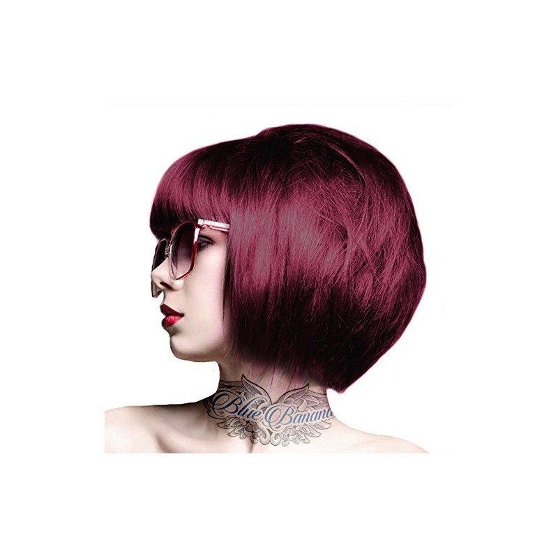 Crazy Colour Semi Permanent Hair Colour Cream 100 ml (Burgundy