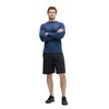 KISTA 2 Pack Men's Thermal Long Sleeve Compression Shirts, Mock/Turtleneck