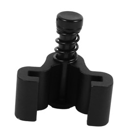 DOITOOL Aluminum Spring Barn Door Stopper Anti-Slip for Floor Guide Sturdy Hardware for Sliding Doors