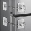 2 Pack Refrigerator Door Lock, Child Proof Fridge & Freezer