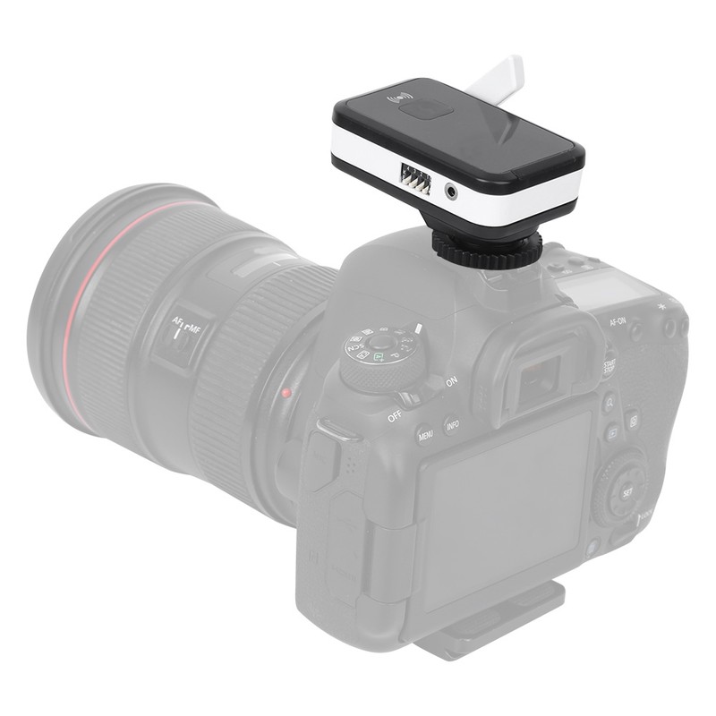 NiceFoto AC-2.4A Plastic Remote Control Trigger Anti Interference Support Synchronous