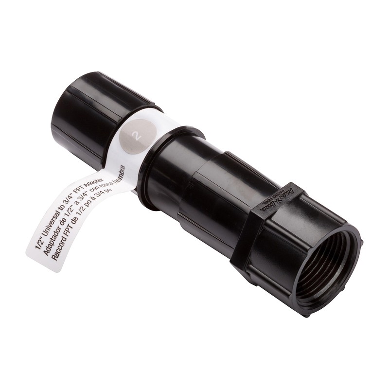 Rain Bird EFP075FS Drip Irrigation Coupling Adapter, 3/4" Female Pipe