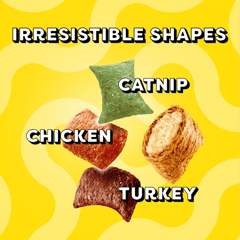 Temptations ShakeUps Crunchy and Soft Cat Treats, Clucky Carnival Flavor,