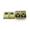12 Pcs Half Moon Washer Furniture Nut Connector Nuts Spacer