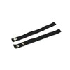 Cosplay Mask Helmet Elastic Straps with Snaps Black