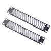 GeeekPi Vented 10 inch 1U Blank Panel Metal Rack Mount
