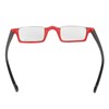 Half Rim Reading Glasses High Definition Spring Hinge Fashionable Rectangular