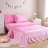 JSD Gradient Pink Moon Stars Kids Sheet Set Twin Size,