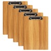 WORPSON Wood-Grain Lap Board Clipboard, for Letter & A4 Size