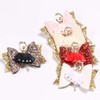 5-PCS Glitter Bow Hair Clips Ballet Girl Hair Bow Sequin