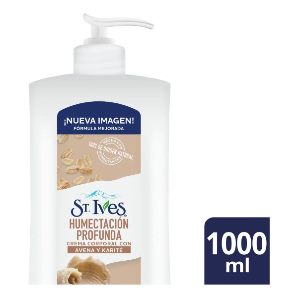 St Ives Crema Corporal Humectación Profunda 1lt