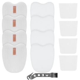 Airoak HV380 Filters for Shark Rocket DuoClean HV380C HV380W HV381 HV381C HV382 HV384Q UV380 ZS360 ZS360C ZS361C ZS362 Vacuum Cleaner, 4 Foam & Felt Post-Filters Replace Part # XPMFK320 XPSTFH380