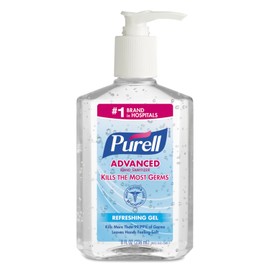 Purell 965212EA Advanced Instant Hand Sanitizer, 8oz Pump Bottle