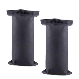 2Pcs Fillable Sandbags, Outdoor Weatherproof Umbrella Base Weights Sandbag, 44LBS Heavy Duty Weight Bags for Outdoor Garden Patio Umbrellas Cantilever Patio Umbrella Canopy Tent Trampoline Furniture
