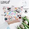 LEVLO Funny Human Resource Cosmetic Makeup Bag Human Department Appreciation