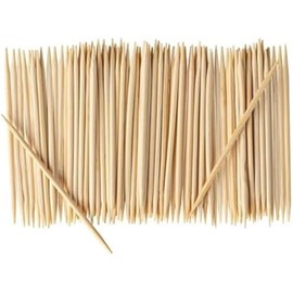 Black Duck Brand Natural Bamboo Wooden Toothpicks - Wood Round Double-Points Tooth Picks (1,000 Count)